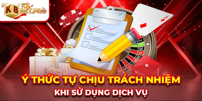 Ý thức tự chịu trách nhiệm khi sử dụng dịch vụ