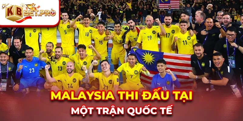 Malaysia thi đấu tại một trận quốc tế